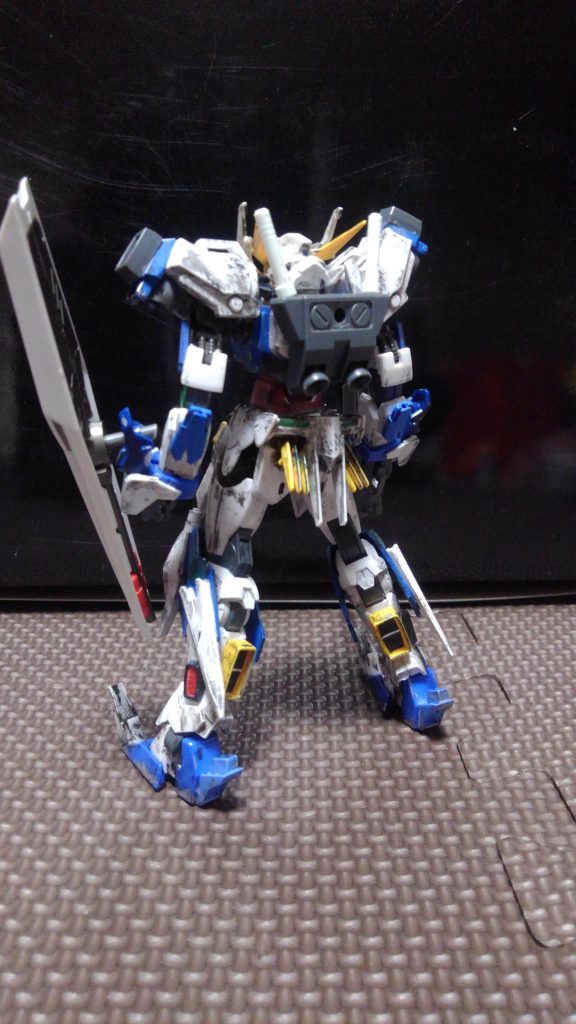 バックパック丸ごとガンダムのつけました