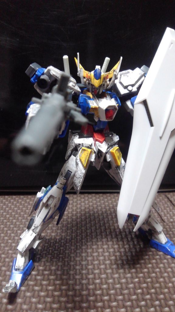 ビームマグナム構え