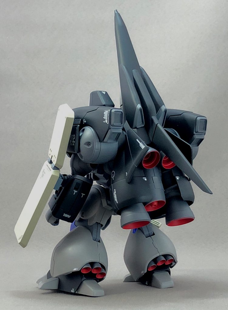 バックショット、見ごたえ抜群のブースターが凄まじい