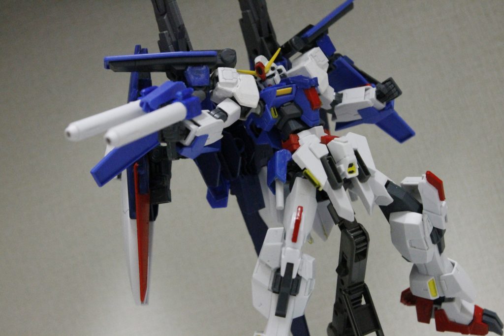 改修前の装備のほとんどは継続して使えます。
ダブルスマッシャー(ライフルモード)