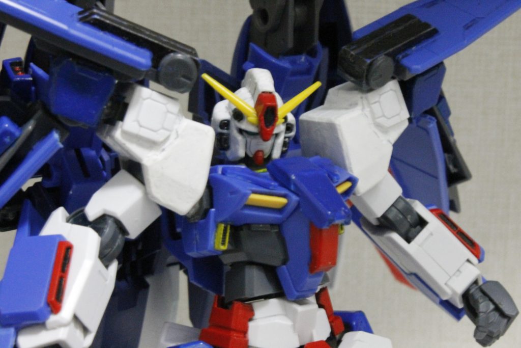 頭部のダブルバルカンとハイメガバスター