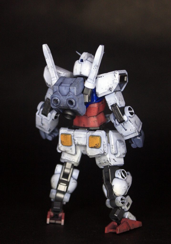 コアシルエット・ガンダム–4枚目/制作者：Moki Plamo