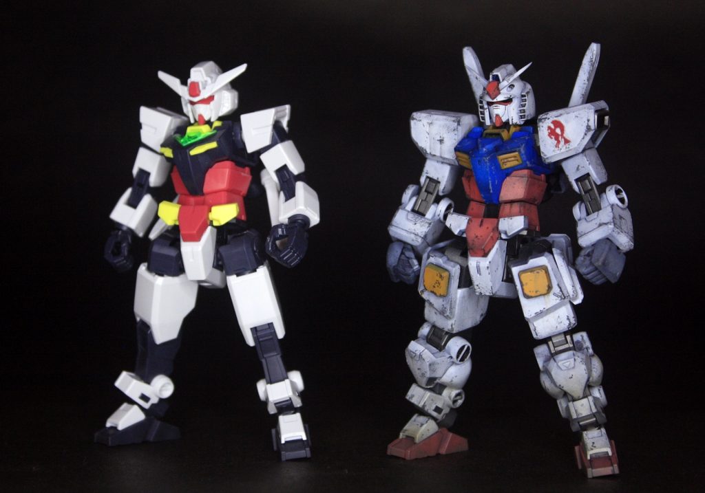 コアシルエット・ガンダム–5枚目/制作者：Moki Plamo