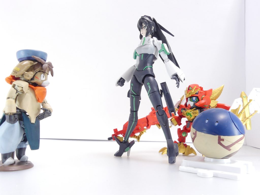 ビルドダイバーズのみなさん(?)と。カザミはジャスティッガイをお待ちください。