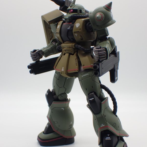 ザク　ハーフキャノン　THE　ORIGIN　全塗装