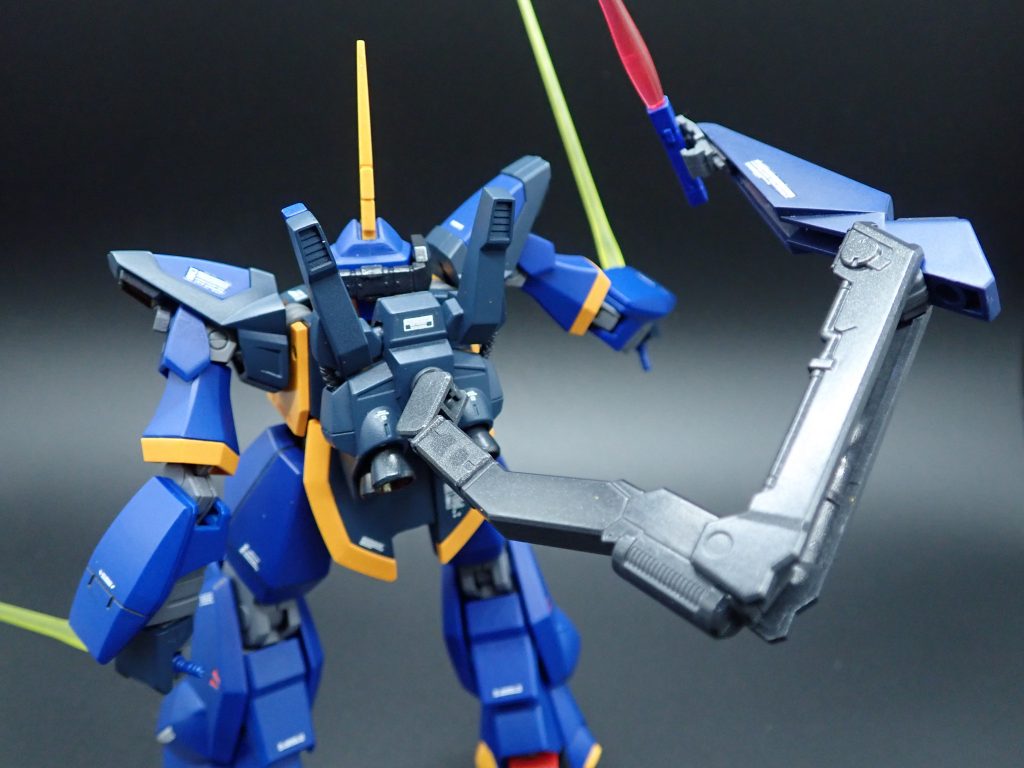 Mk-Ⅱバックパック装備+サブアームでこんな戦術も……え?設定上メインアームとの併用は出来ない……?(´・ω・`)ソッカ…