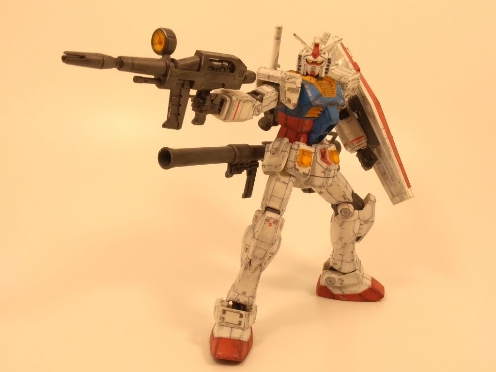 栄えある、ガンプラ復帰１体目でした。