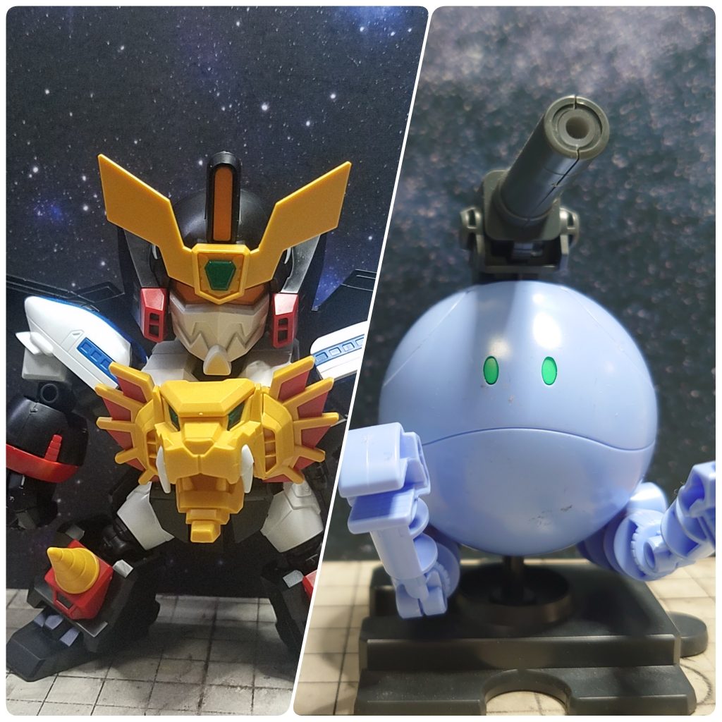 この2体をミキシング
大半をBRAVEアースリィに持っかれてます