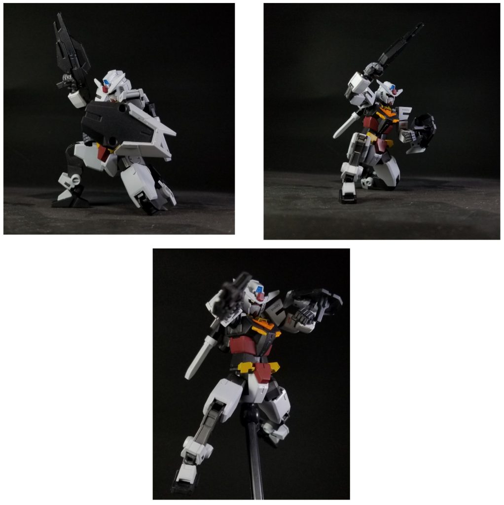 何もいじっていませんが可動域は良好で膝立ちも可能です(´∀`)