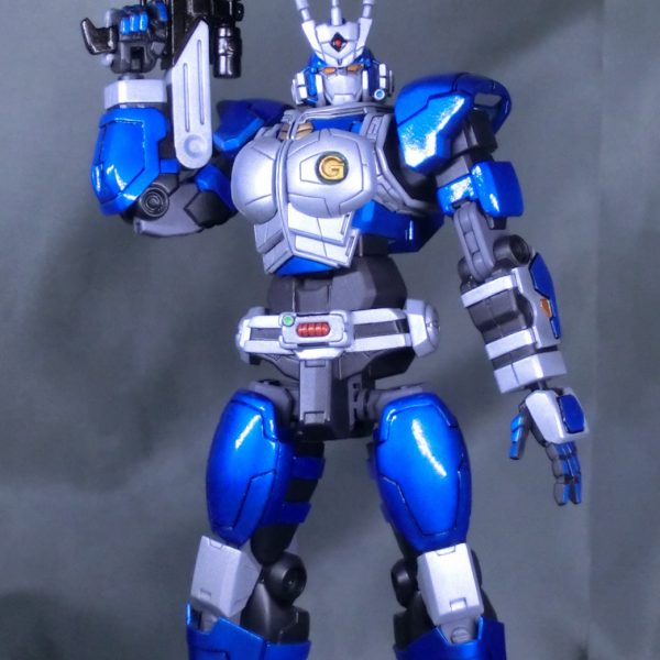 仮面ライダーG3ガンプラ化「G3ガードフレーム」(武装ver.)