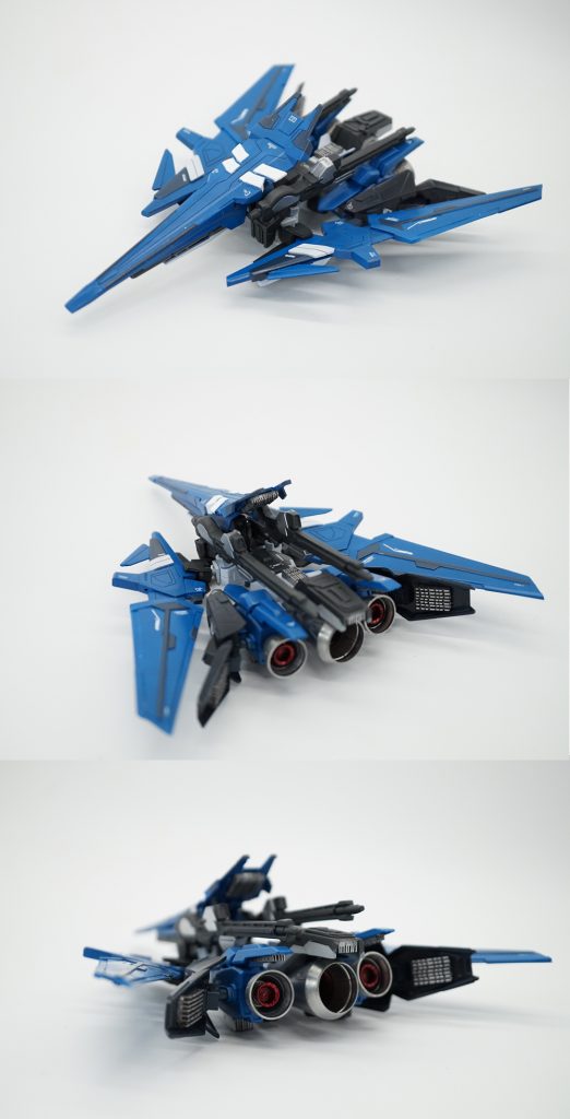 バックパック部分
百万式のものからそこそこパーツ付け足したりしました。
そうそう、シイタケ初めて作ったんですよ!そんで思った以上に上手くできたもんだからそこら中につけてますw