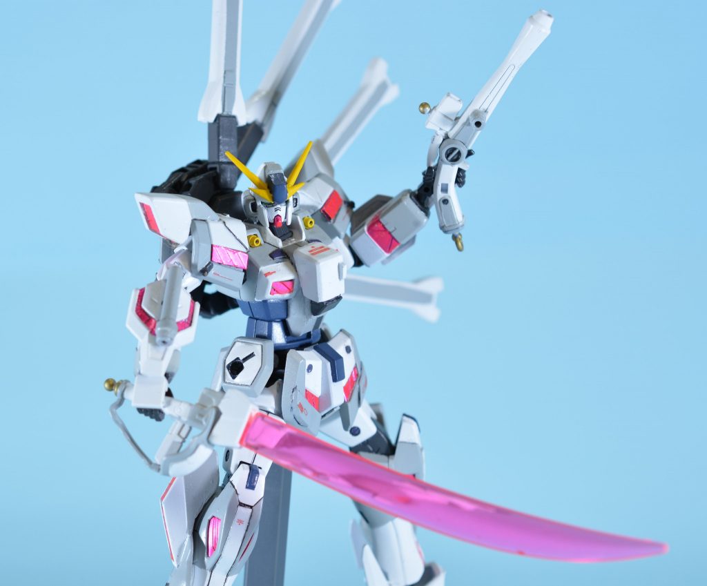 バスターガン＆ビームザンバー。
こちらは色以外は特に弄ってません。