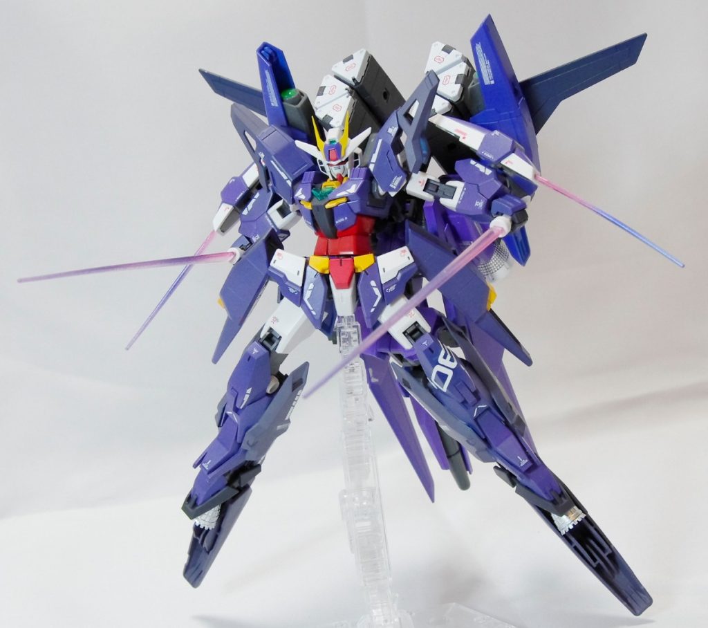 【アクション：ビームサーベル】
トンファーと同時展開。ユニコーンガンダムみたいに♪