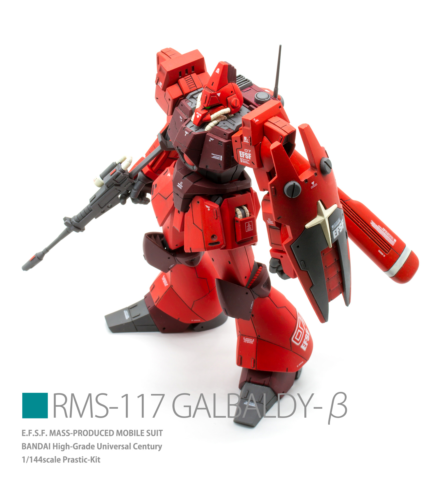 Hguc ガルバルディb がんがさんのガンプラ作品 Gunsta ガンスタ