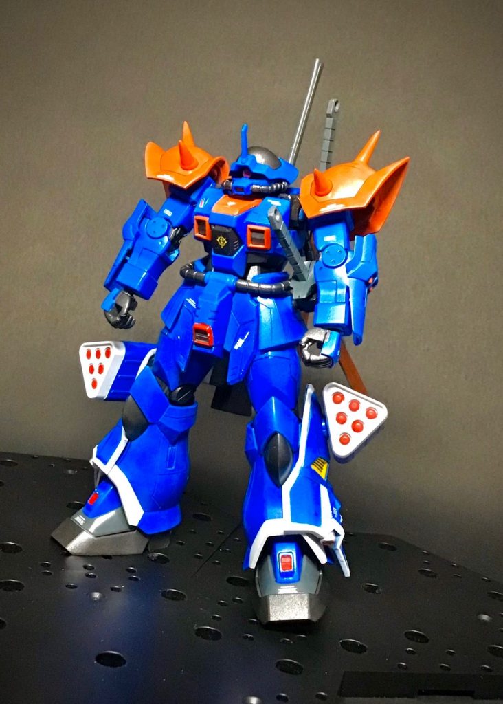 立ち姿。何となく予想はしていましたが、重心が凄い後ろになりました。