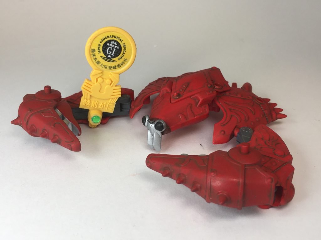 もちろん、分離できます
こちら、越前ガニ単体
むしろこっちが本体