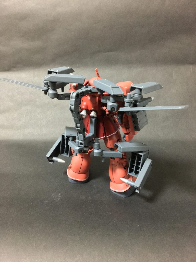 フルアーマーザクII[Red Comet] Ver.χ–4枚目/制作者：Pond✫