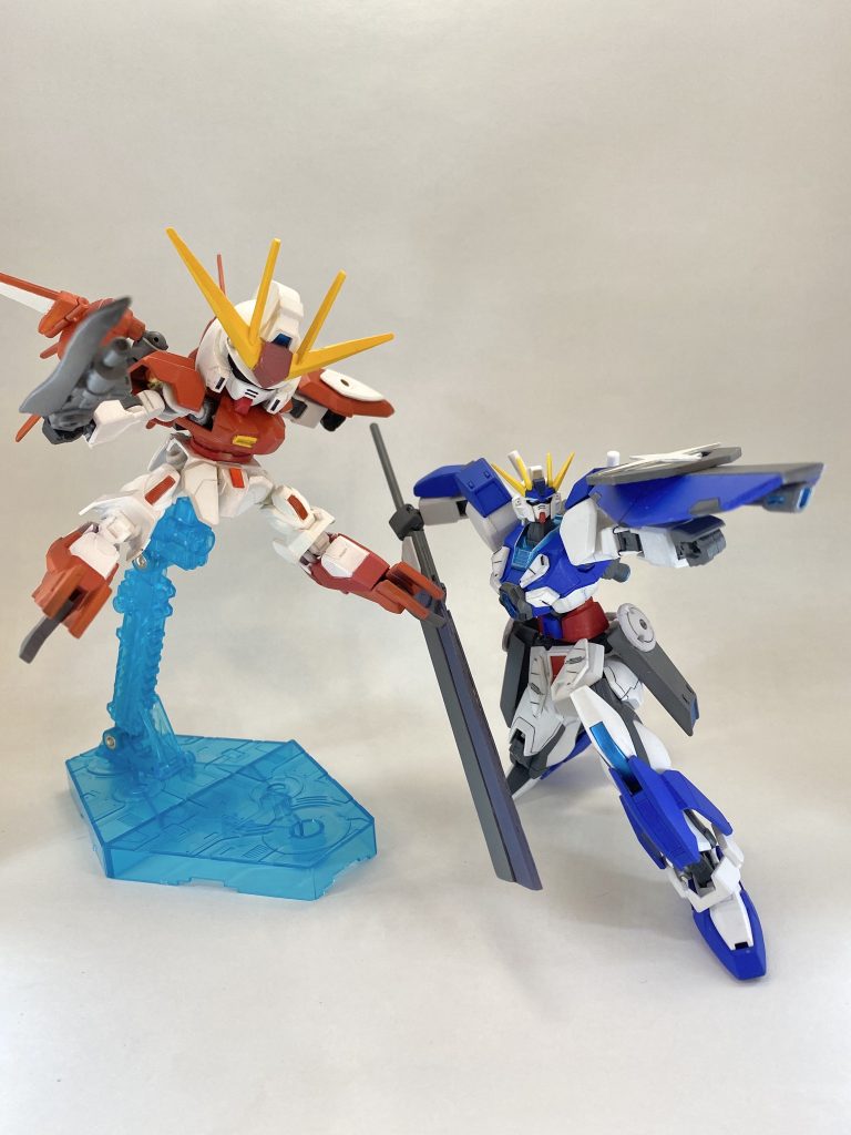 エルカルト君とツーショット。色的にもなんかチームっぽくなりました。