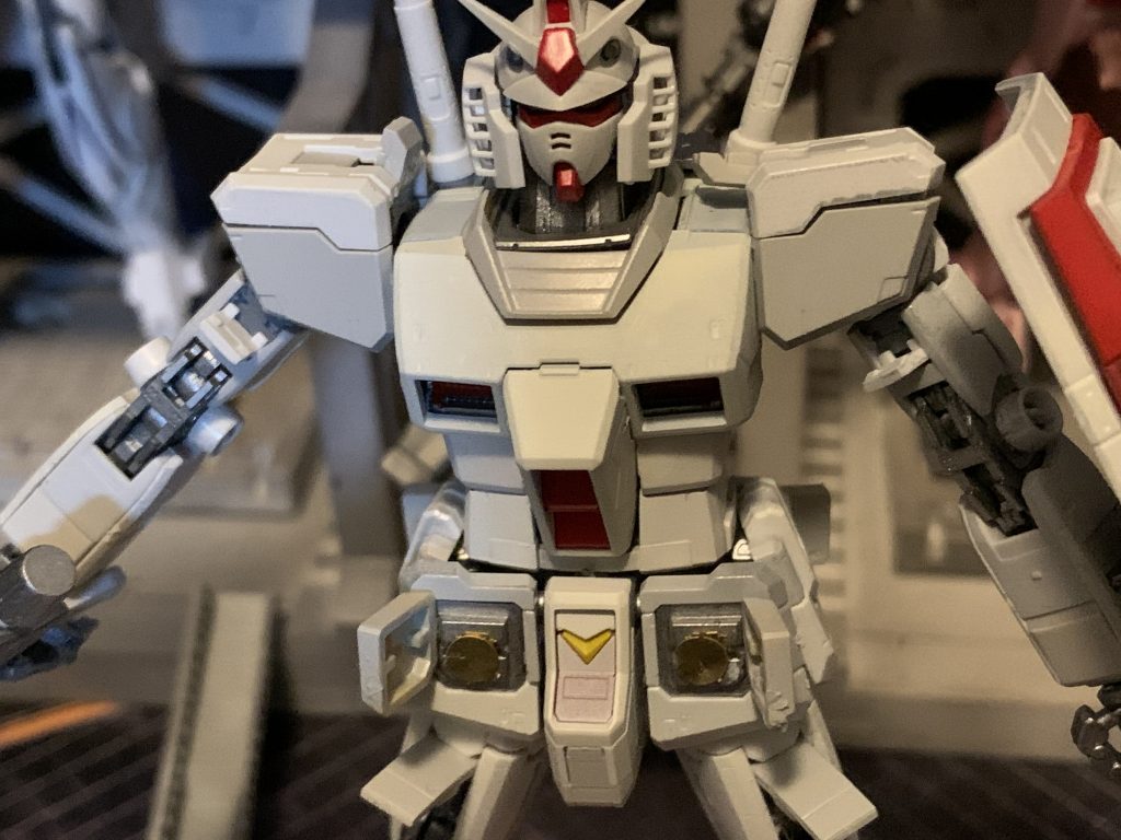 RG ガンダムで　ハッチオープン–4枚目/制作者：@cozun3