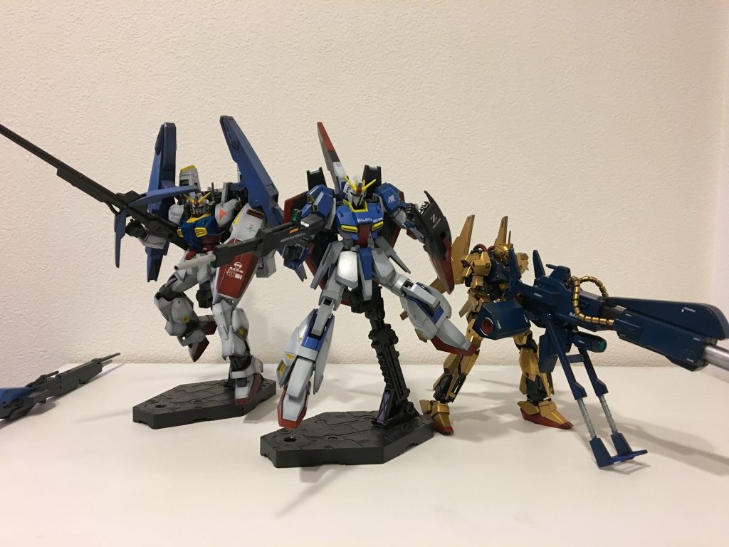 最強のスリーショット（笑）この三機がいればたいがい楽勝じゃね⁉️