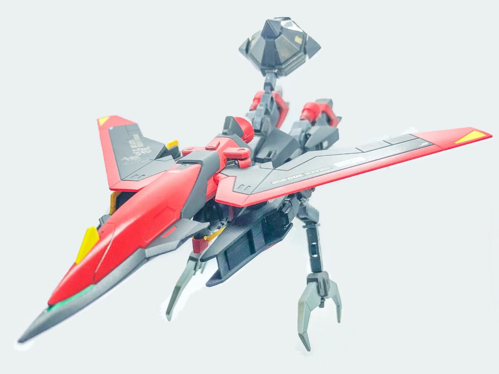 ミョルニルは尻尾イメージでお尻にマウントさせました。