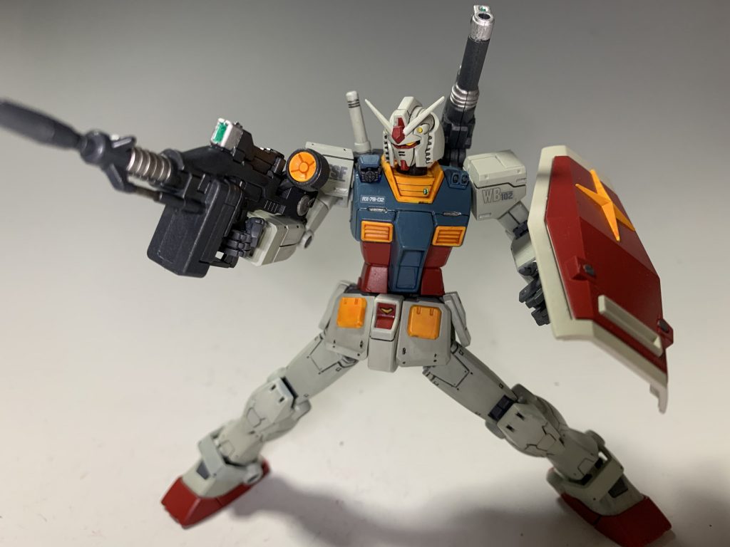 HG 1/144 RX-78-02 ガンダム(GUNDAM THE ORIGIN版)–2枚目/制作者：@rx78787878