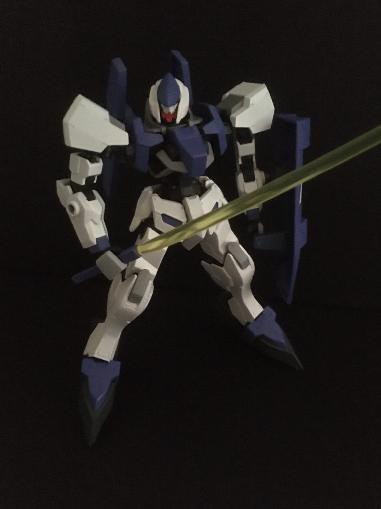 宇宙世紀0087年、ローカル社は、先の局地型モビルスーツや、量産機運用での戦闘データを基に、また、サイコミュ兵器開発プロジェクトでの失敗を教訓とし、機体操作の補佐を行う準サイコミュ装置「バイオセンサー」を搭載した、ガンダムタイプ試作機「カドゥケウス」の開発に成功する。この機体は、グリプス戦役時におけるAELモビルスーツの集大成といえる。