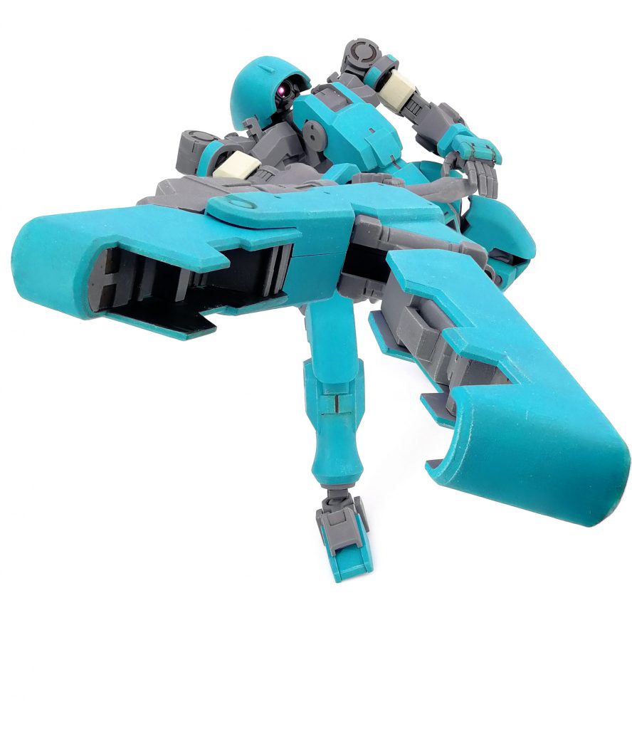 手持ちは武器種別ハンマー基本攻撃力特化型チャージマックス技で強力な噛み付きだ!みたいなイメージで。
素材はグリムゲルデライフルにフルドド。
個性強すぎてリアリティライン高めの世界だと使い道に困ってたフルドドの出番が遂に来た