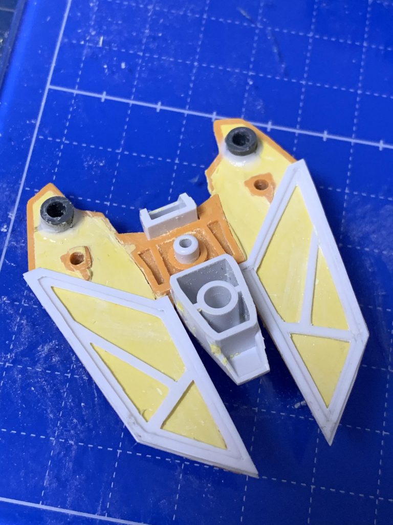 いつも裏打ちもせずに作ってた部分w
今回はきちんと作ってみました