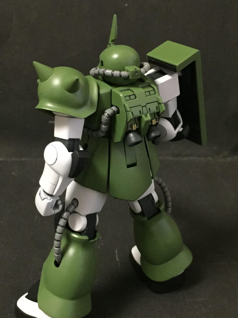 正直このザクはオマケにあたる作品なので今回は武装紹介になります(`・ω・´)