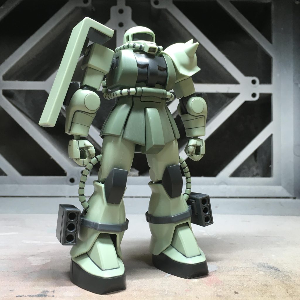 素組み、墨入れ