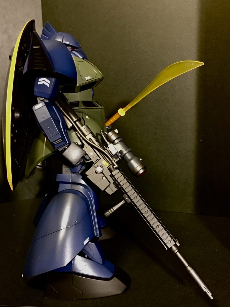 この試作ビームライフルが良いですよね!
組むだけでも十分なカッコ良さあります。