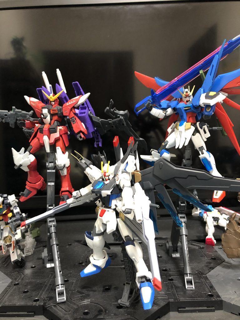 俺流SEED主役三機完成❗️