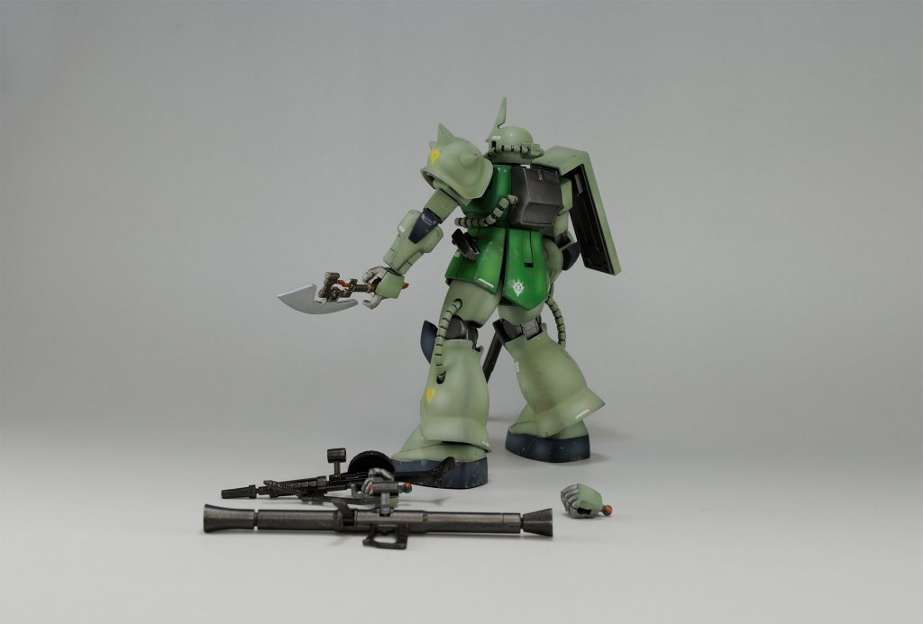 【HGUC】ザクFS型–4枚目/制作者：urynn69342