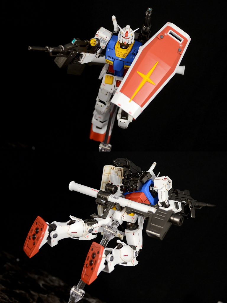 HG　RX-78-02ガンダム(GUNDAM THE ORIGIN版)–5枚目/制作者：アイン