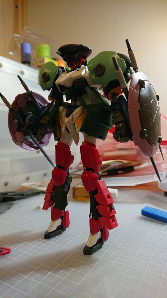 少し変更してますが、塗装前画像