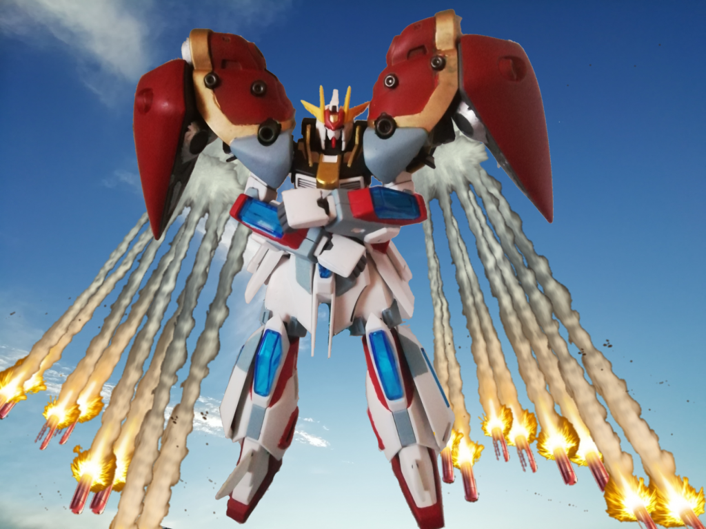 Gサイコ・ミサイル…！(追尾する高威力の多段ミサイル、という感じです)