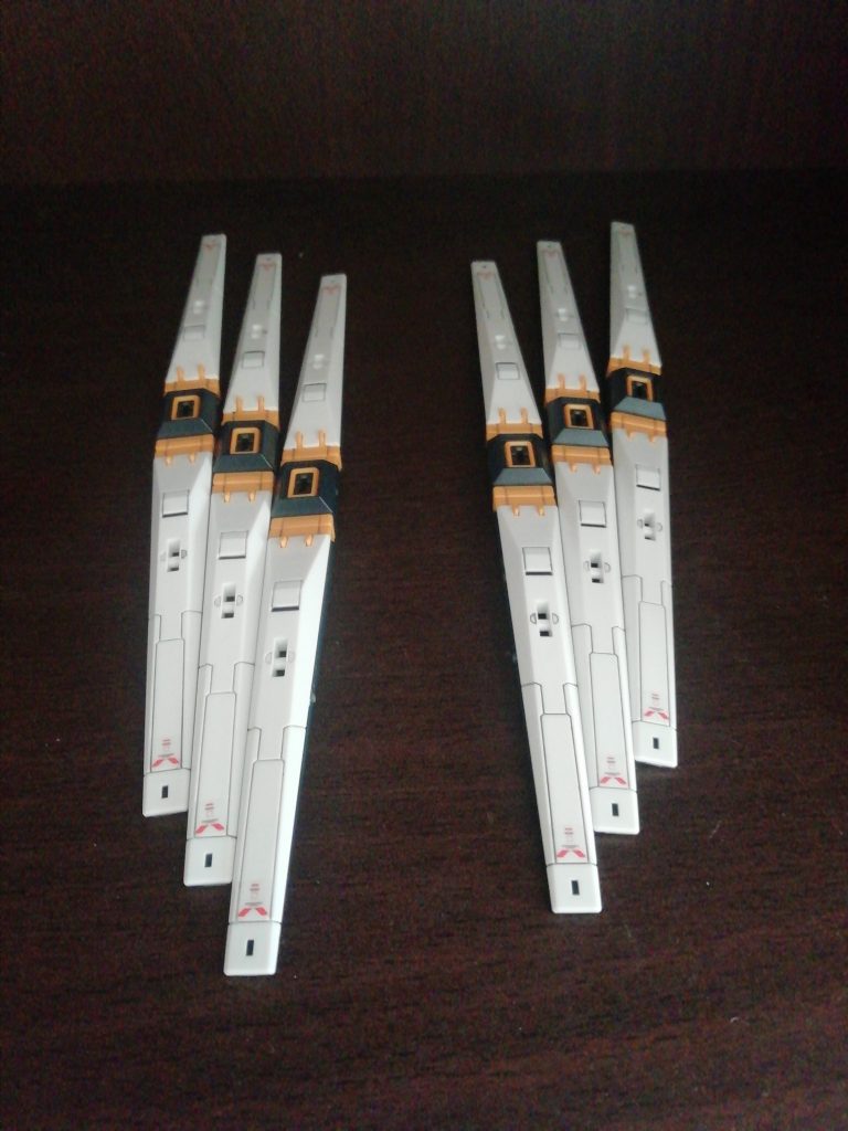 ファンネルを段々にくっつけて