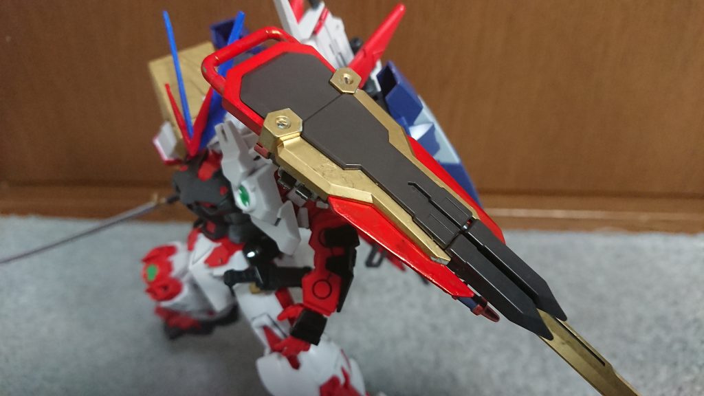 対ビームシールドをスパイクシールドにしました