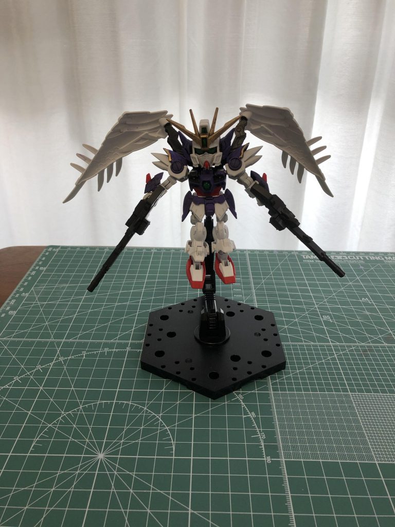 SDCSウイングガンダムゼロEW–3枚目/制作者：木更優（きさらまさ）