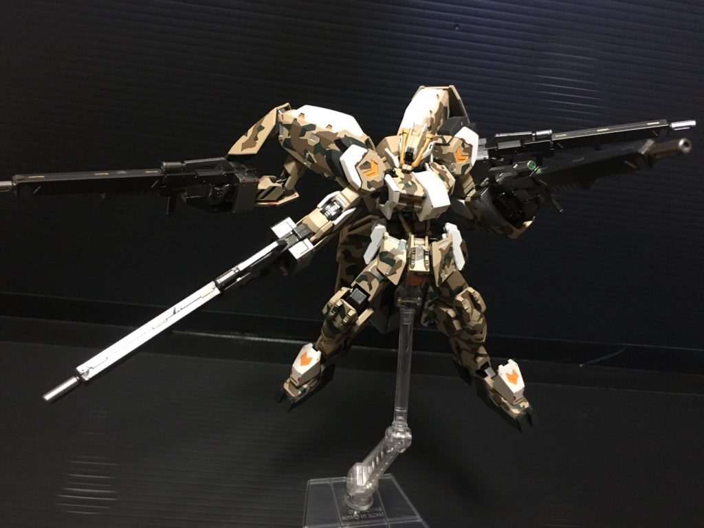 ライフルは4丁用意。
オプションセット出る前だったのでリベイクいっぱい買いました…