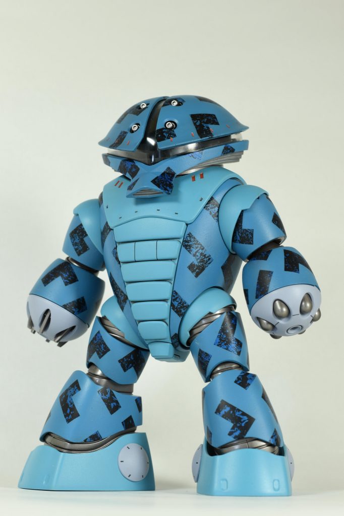 HGUCアッガイ ラップ塗装–2枚目/制作者：LEDsen