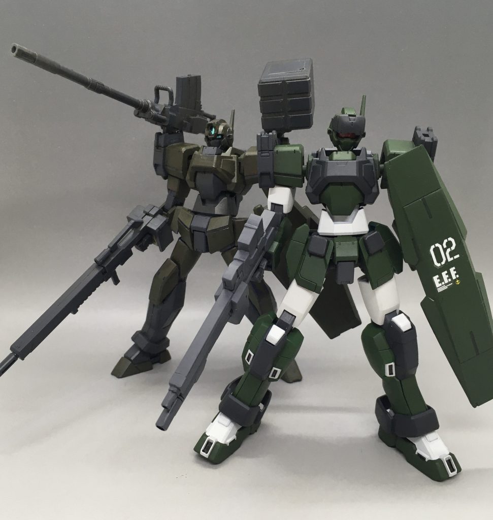 シャルドール・ハンターとツーショット。
元キットはどちらもシャルドールローグ