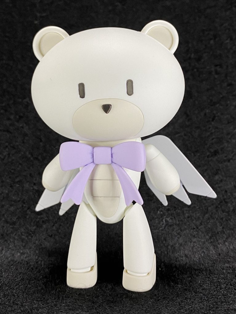 ミルクホワイトを使って、Angelic PrettyさんのMilkyベアーぬいぐるみリュックをモチーフに作りました。