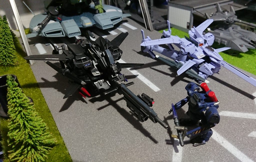 フラッグのために作った簡単な滑走路です！ボチボチ弄っていくつもりです……