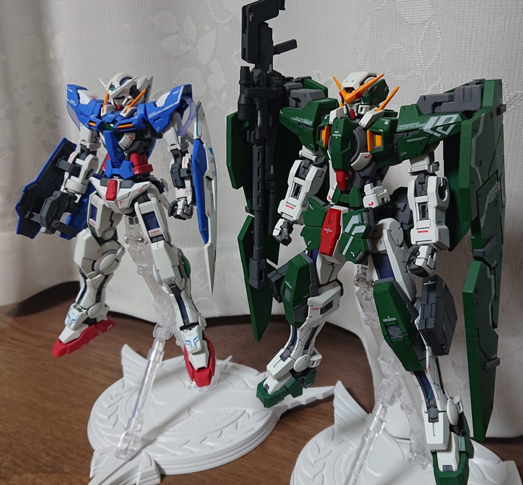 エクシアと並べてみました。