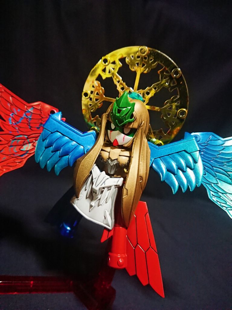 同化の法で妖精・鳥系モンスターを取り込んだ七英雄のリーダー。浮遊城を所持し、古代人を見つけるためヤウダ地方を占領しようとする。熱風やファイアストームの熱攻撃や、麻痺攻撃のサイコバインドを放つ。