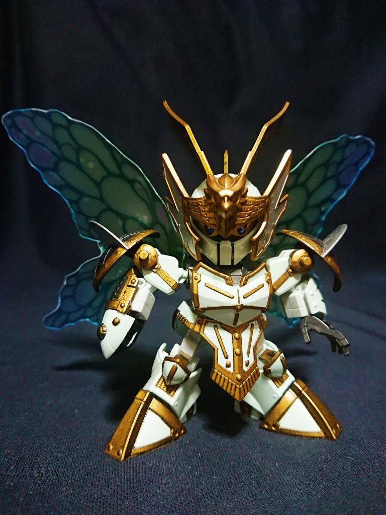 次に[項羽ターンX](https://gumpla.jp/sd/118587)です。
劉邦∀と同様にプラ板とBJになります。