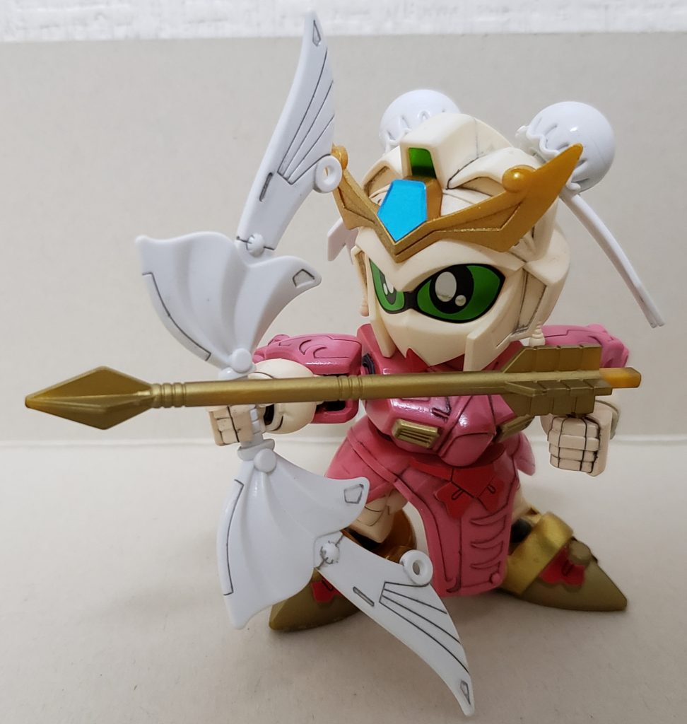 虎影弓
弓は黄色なんですが時短するため金塗装に。
金のほうが強そうでしょ！