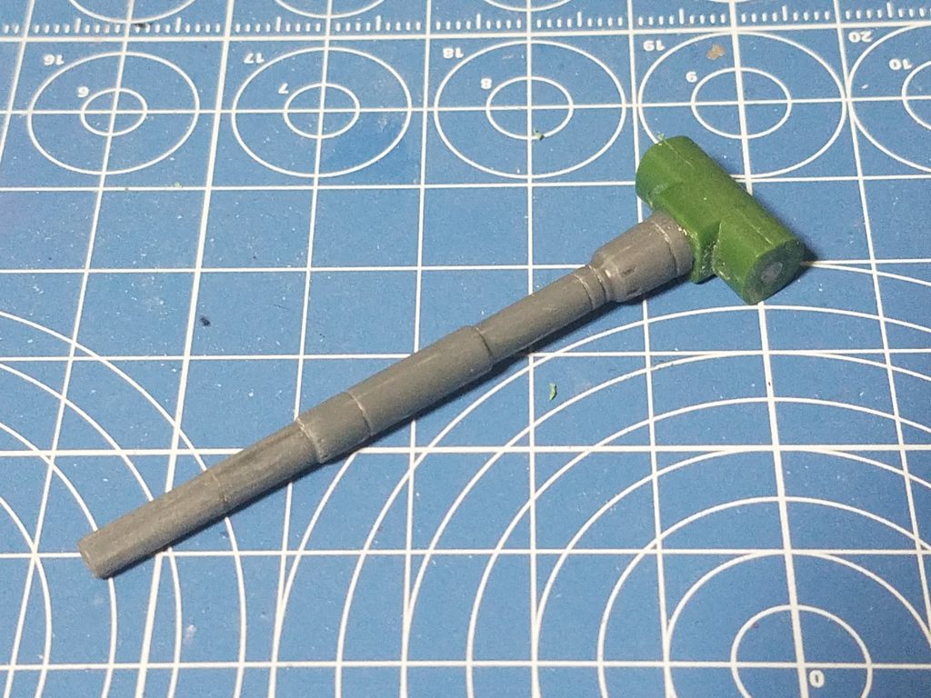 砲塔の交換と、軸にネオジム磁石を埋めました。